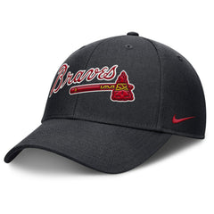 Atlanta Braves Rise Gaberdine Adjustable Hat Navy | Nike