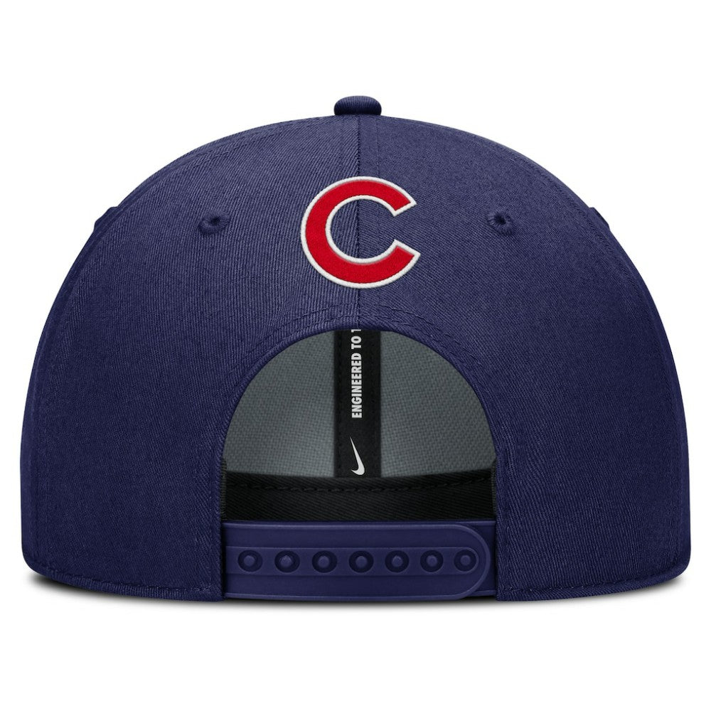 Chicago Cubs Rise Gaberdine Adjustable Hat Navy | Nike