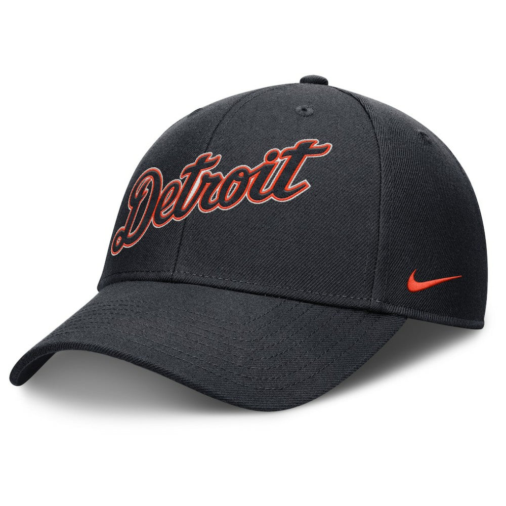 Detroit Tigers Rise Gaberdine Adjustable Hat Navy | Nike