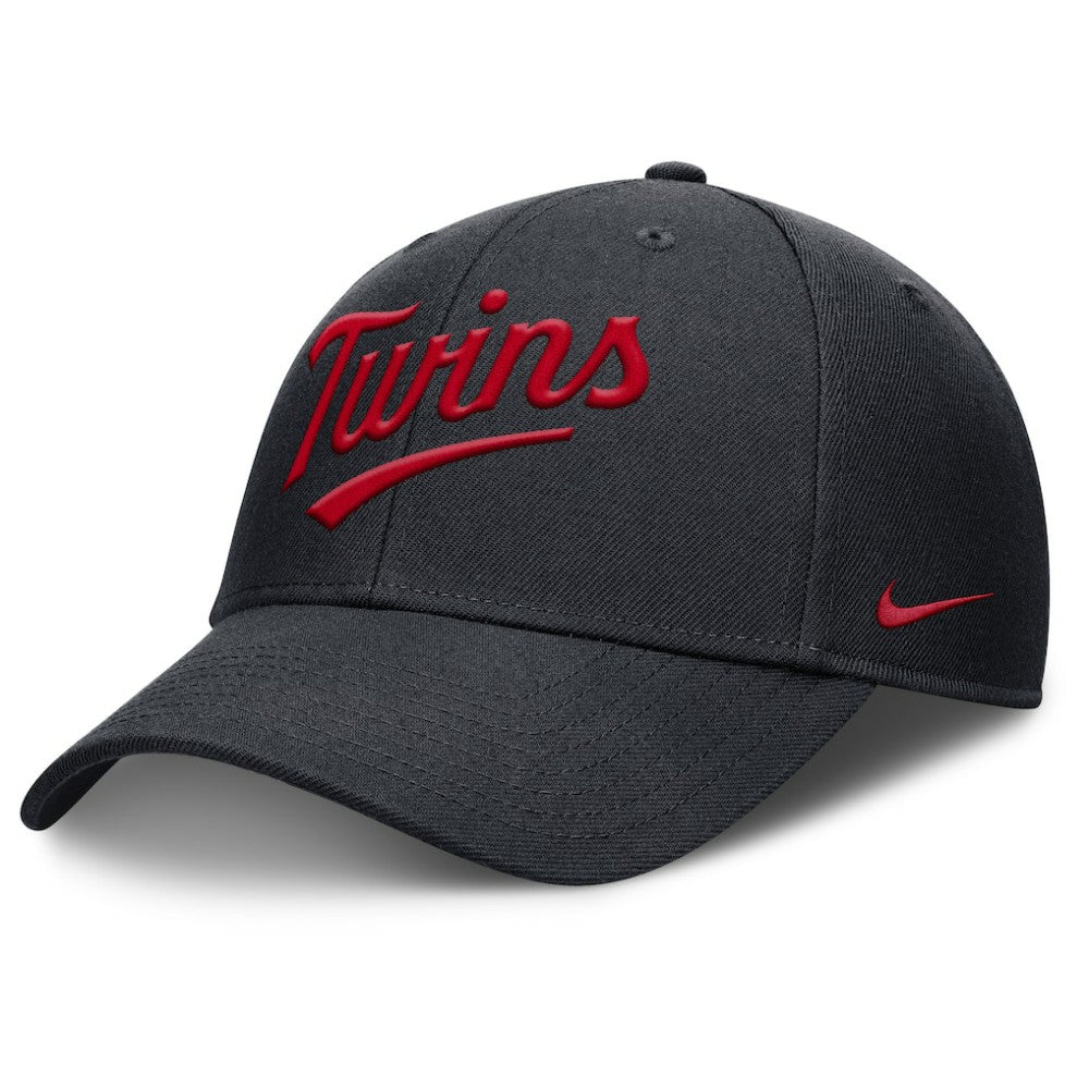 Minnesota Twins Rise Gaberdine Adjustable Hat Navy | Nike