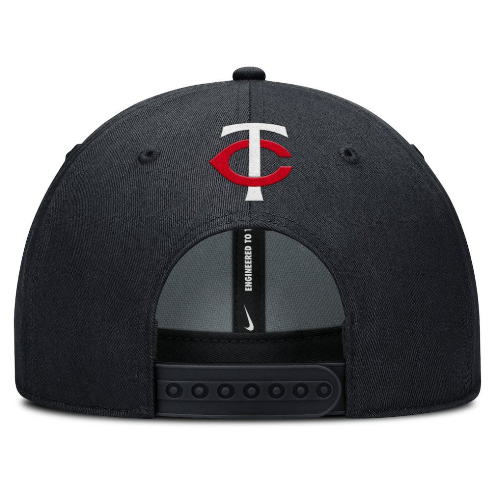 Minnesota Twins Rise Gaberdine Adjustable Hat Navy | Nike