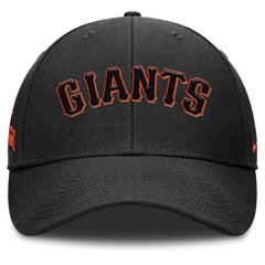 San Francisco Giants Rise Gaberdine Adjustable Hat Black | Nike