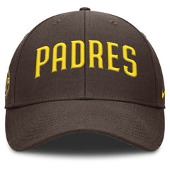 San Diego Padres Rise Gaberdine Adjustable Hat Brown | Nike