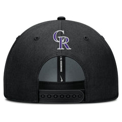 Colorado Rockies Rise Gaberdine Adjustable Hat Black | Nike