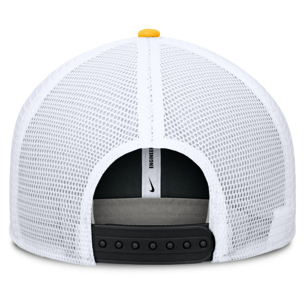Pittsburgh Pirates Pro Trucker Snapback Hat Black | Nike