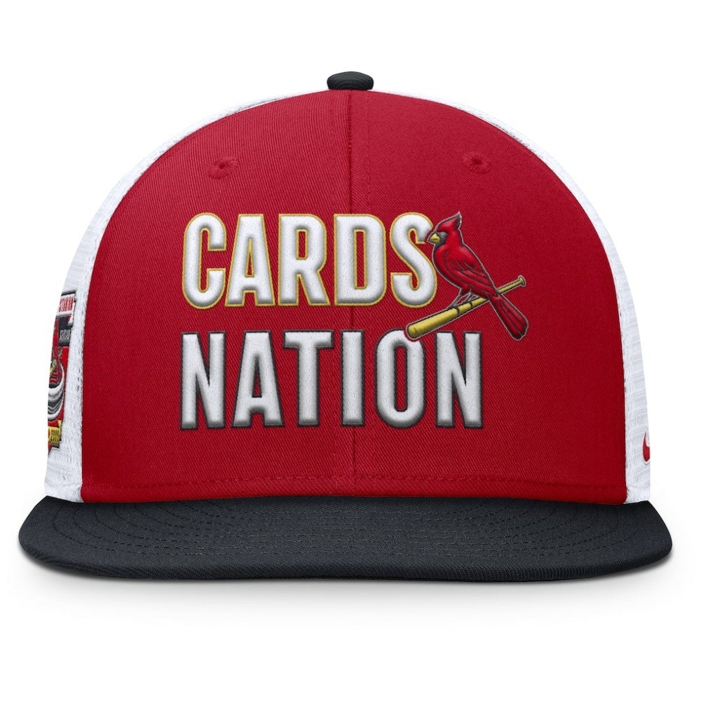 St. Louis Cardinals Pro Trucker Snapback Hat Red | Nike