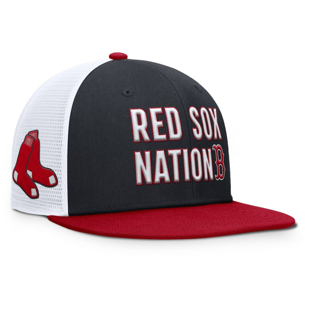 Boston Red Sox Pro Trucker Snapback Hat Navy | Nike