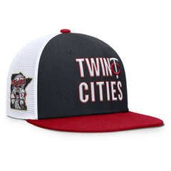 Minnesota Twins Pro Trucker Snapback Hat Navy | Nike