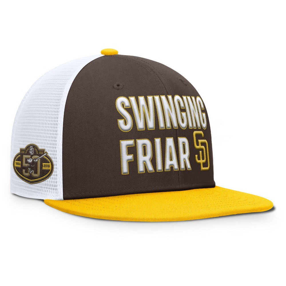 San Diego Padres Pro Trucker Snapback Hat Brown | Nike