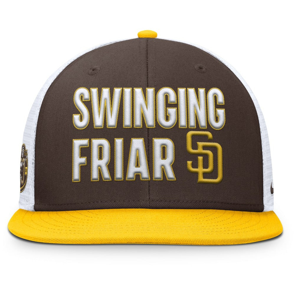 San Diego Padres Pro Trucker Snapback Hat Brown | Nike
