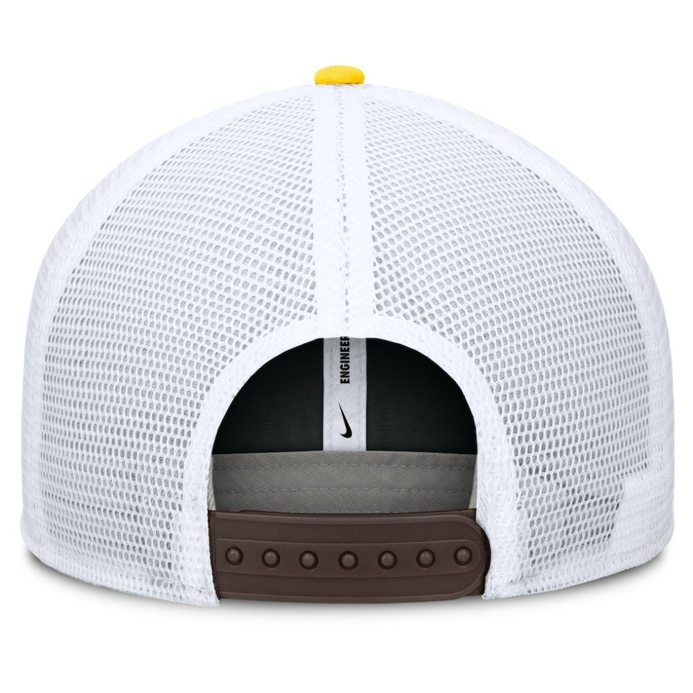 San Diego Padres Pro Trucker Snapback Hat Brown | Nike