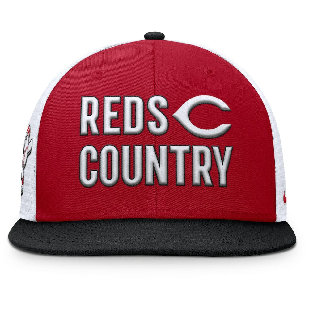 Cincinnati Reds Pro Trucker Snapback Hat Red | Nike