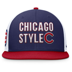 Chicago Cubs Pro Trucker Snapback Hat Royal | Nike