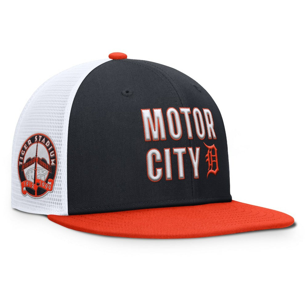 Detroit Tigers Pro Trucker Snapback Hat Navy | Nike