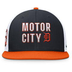 Detroit Tigers Pro Trucker Snapback Hat Navy | Nike
