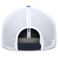 Tampa Bay Rays Pro Performance Trucker Snapback Hat Navy/Light Blue | Nike