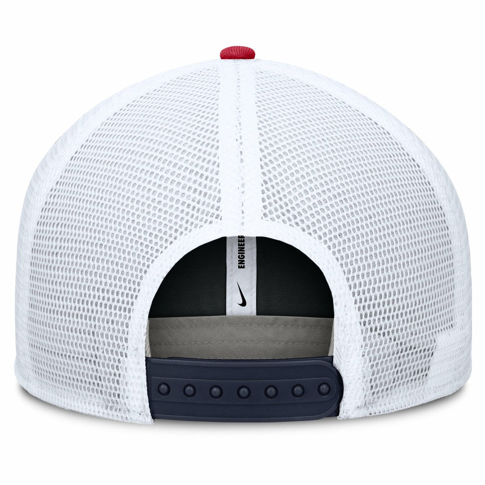 Cleveland Guardians Pro Trucker Snapback Hat Navy | Nike