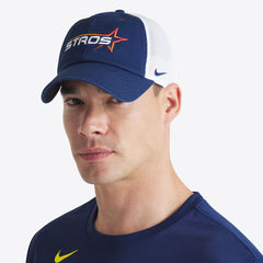 Houston Astros Women's 2025 City Connect Club Trucker Adjustable Hat Navy/White | Nike