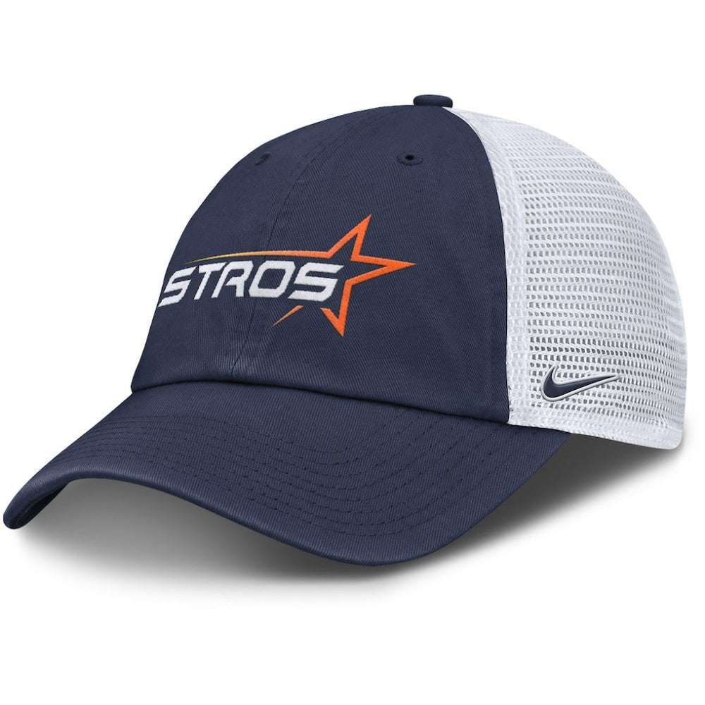 Houston Astros Women's 2025 City Connect Club Trucker Adjustable Hat Navy/White | Nike