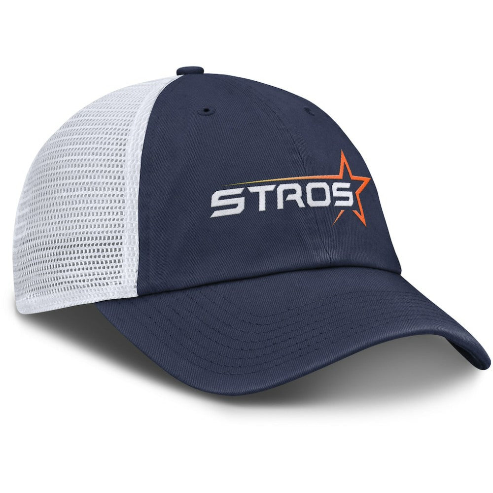Houston Astros Women's 2025 City Connect Club Trucker Adjustable Hat Navy/White | Nike