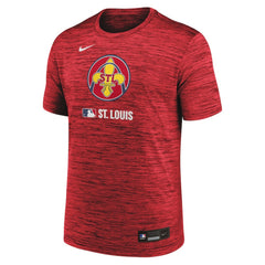 St. Louis Cardinals Authentic Collection City Connect Velocity Dri-FIT T-Shirt Red | Nike