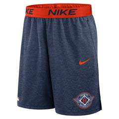 Houston Astros 2025 City Connect Authentic Collection Knit Shorts Navy/Orange | Nike