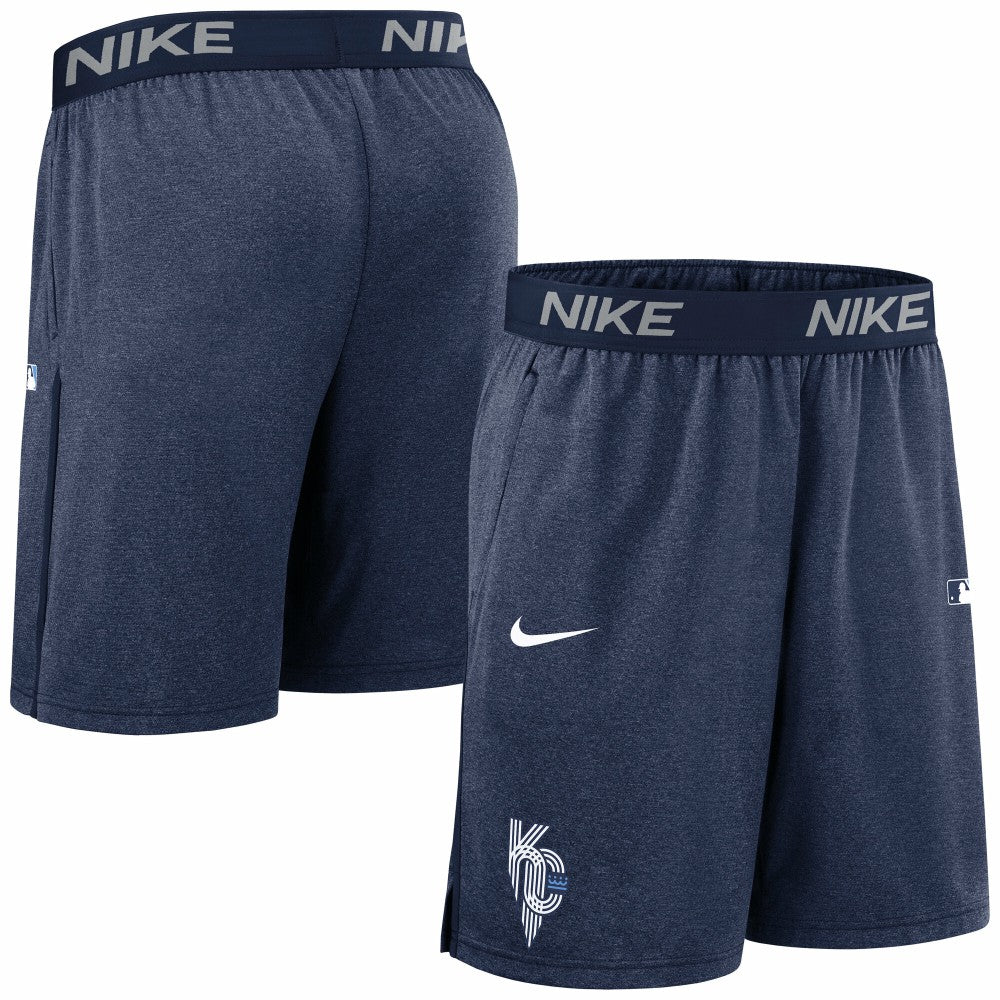 Kansas City Royals Authentic Collection City Connect Performance Knit Shorts Navy | Nike