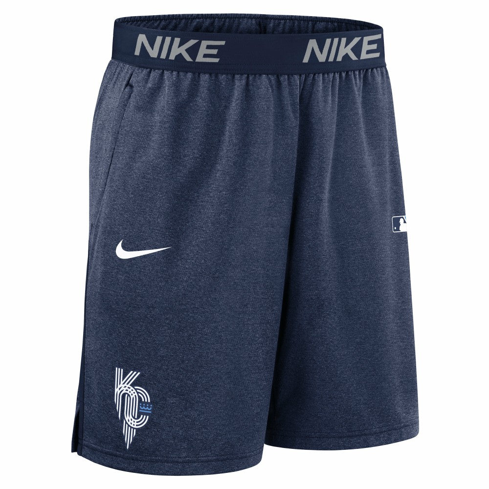 Kansas City Royals Authentic Collection City Connect Performance Knit Shorts Navy | Nike