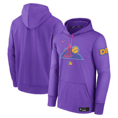 Colorado Rockies 2025 City Connect Authentic Collection Therma Pullover Hoodie Purple | Nike
