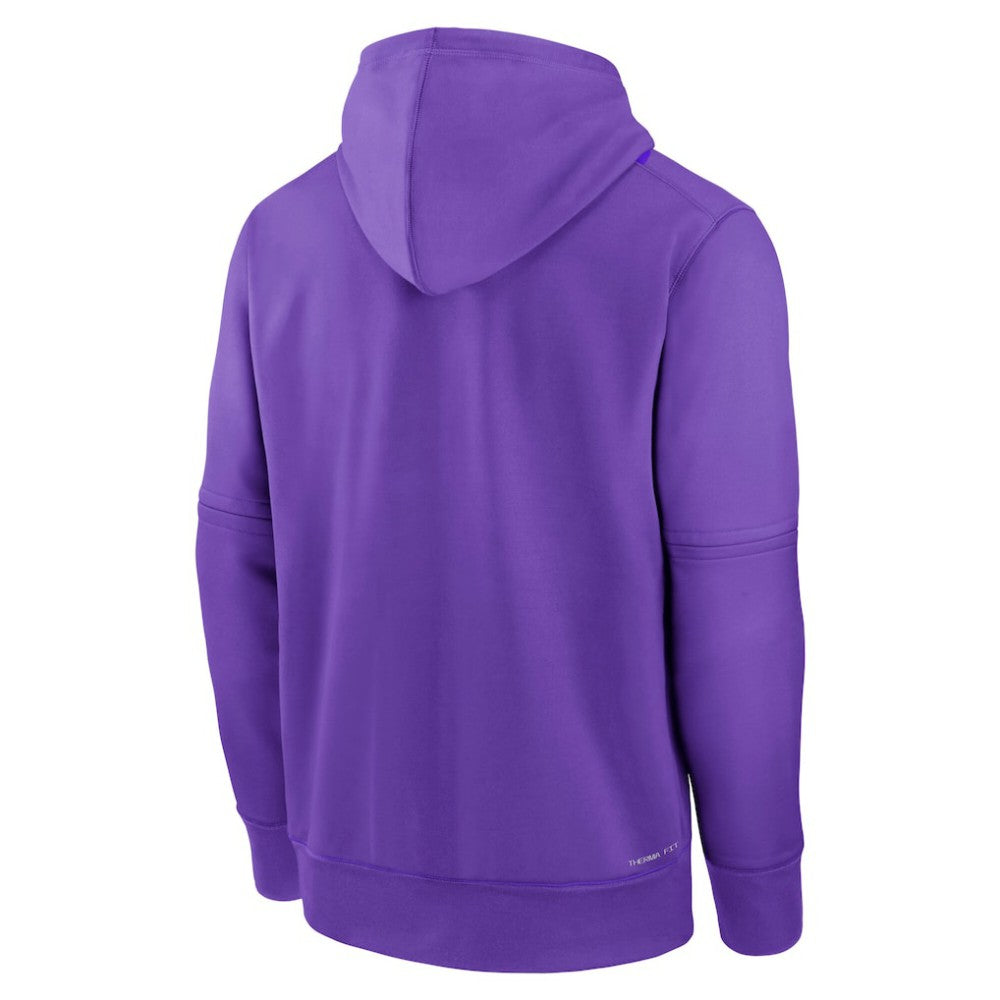 Colorado Rockies 2025 City Connect Authentic Collection Therma Pullover Hoodie Purple | Nike