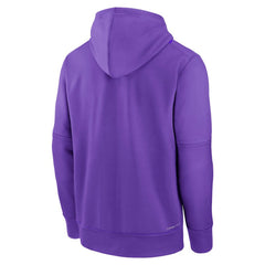 Colorado Rockies 2025 City Connect Authentic Collection Therma Pullover Hoodie Purple | Nike