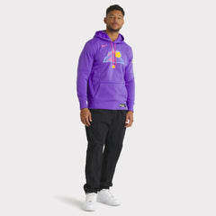 Colorado Rockies 2025 City Connect Authentic Collection Therma Pullover Hoodie Purple | Nike