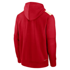 Los Angeles Angels Authentic Collection City Connect Therma Pullover Hoodie Red | Nike