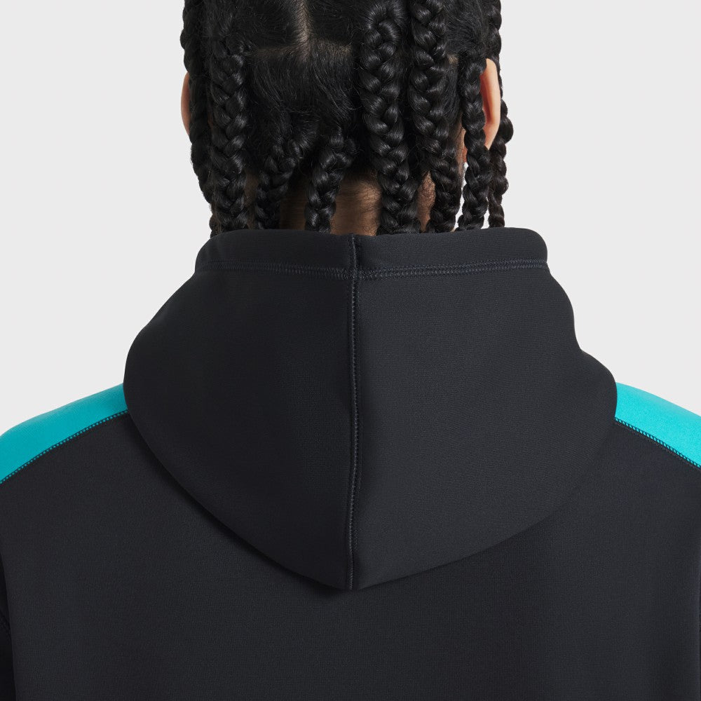 Miami Marlins 2025 City Connect Authentic Collection Therma Pullover Hoodie Black | Nike