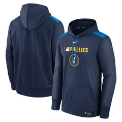 Philadelphia Phillies Authentic Collection City Connect Therma Pullover Hoodie Navy | Nike