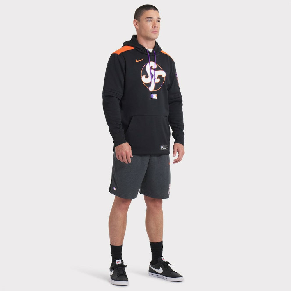 San Francisco Giants 2025 City Connect Authentic Collection Performance Pullover Hoodie Black | Nike