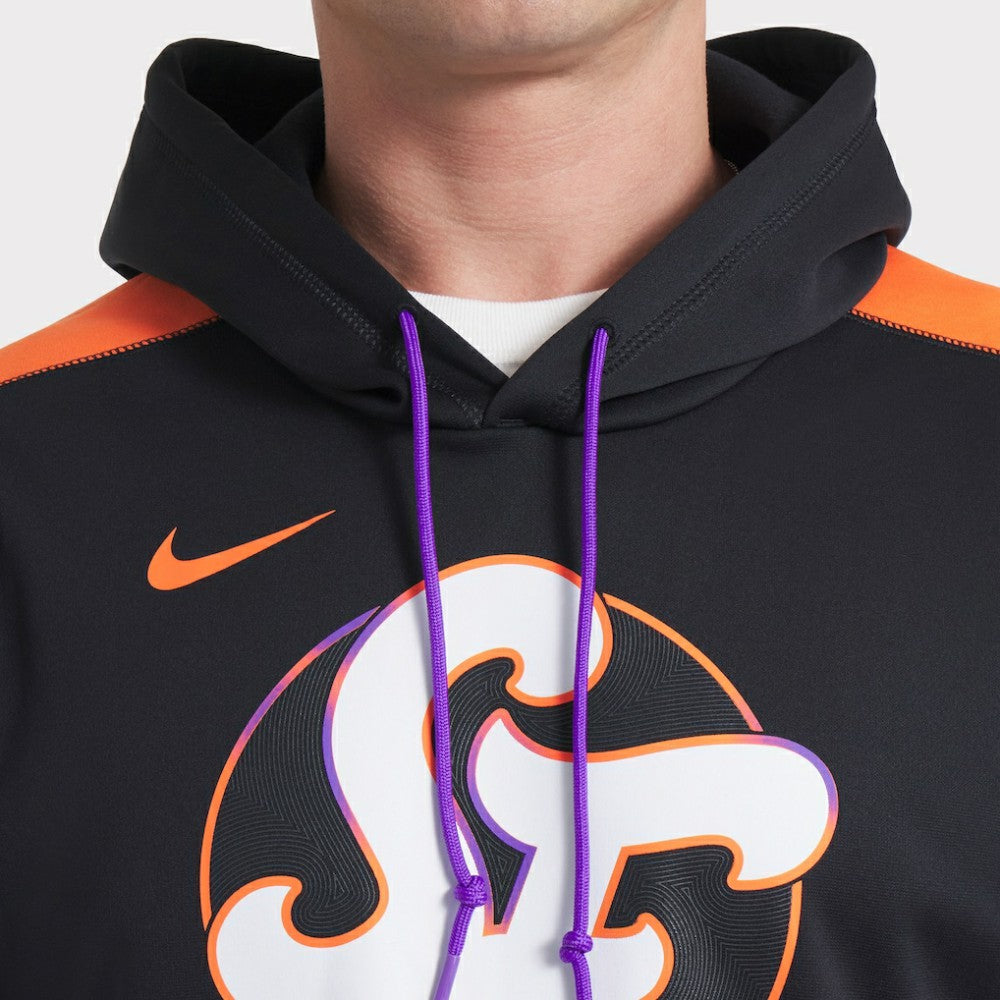 San Francisco Giants 2025 City Connect Authentic Collection Performance Pullover Hoodie Black | Nike