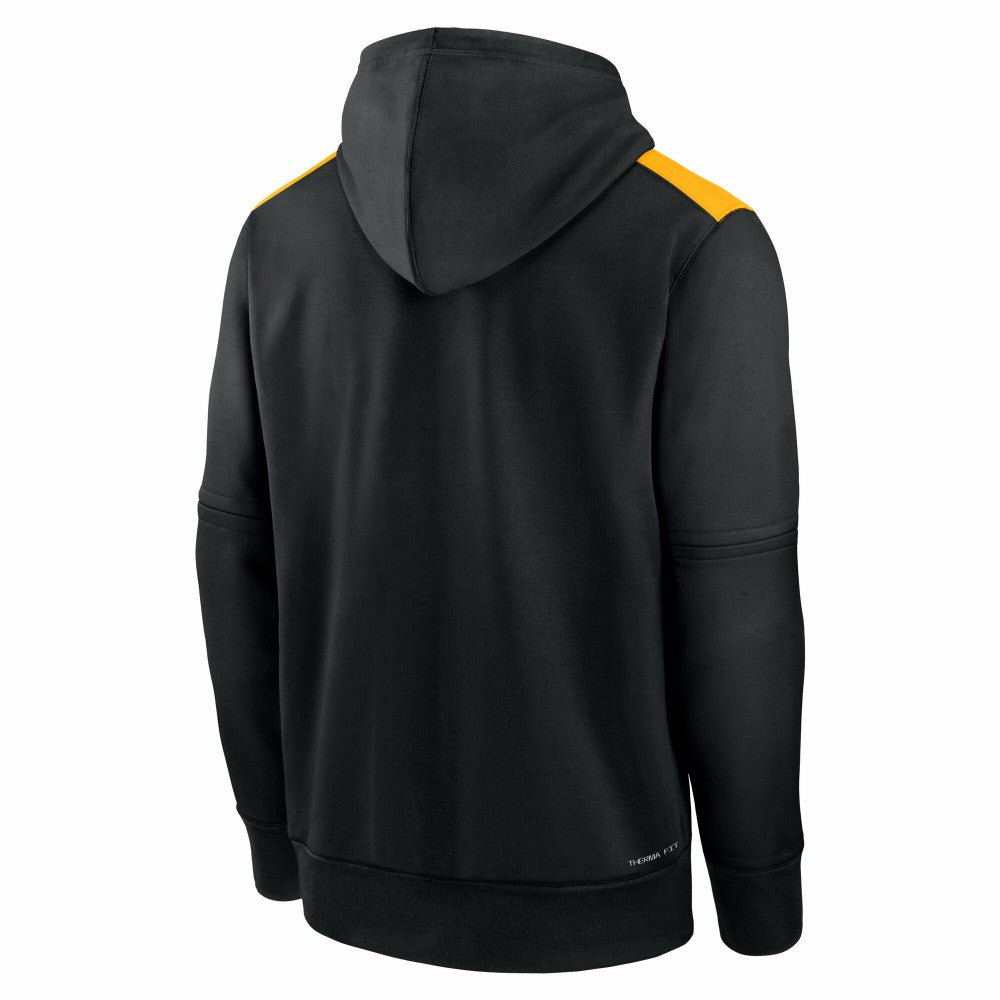 Pittsburgh Pirates Authentic Collection City Connect Therma Pullover Hoodie Black | Nike
