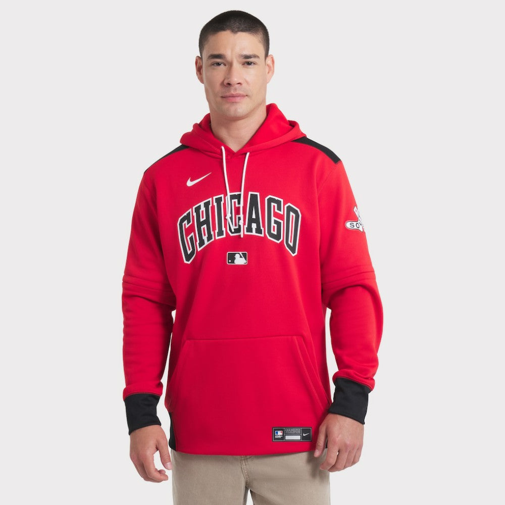 Chicago White Sox 2025 City Connect Authentic Collection Performance Pullover Hoodie Red/Black | Nike