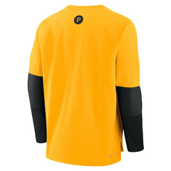 Pittsburgh Pirates 2025 City Connect Authentic Collection Player Dri-FIT Lightweight Pullover Gold | Nike