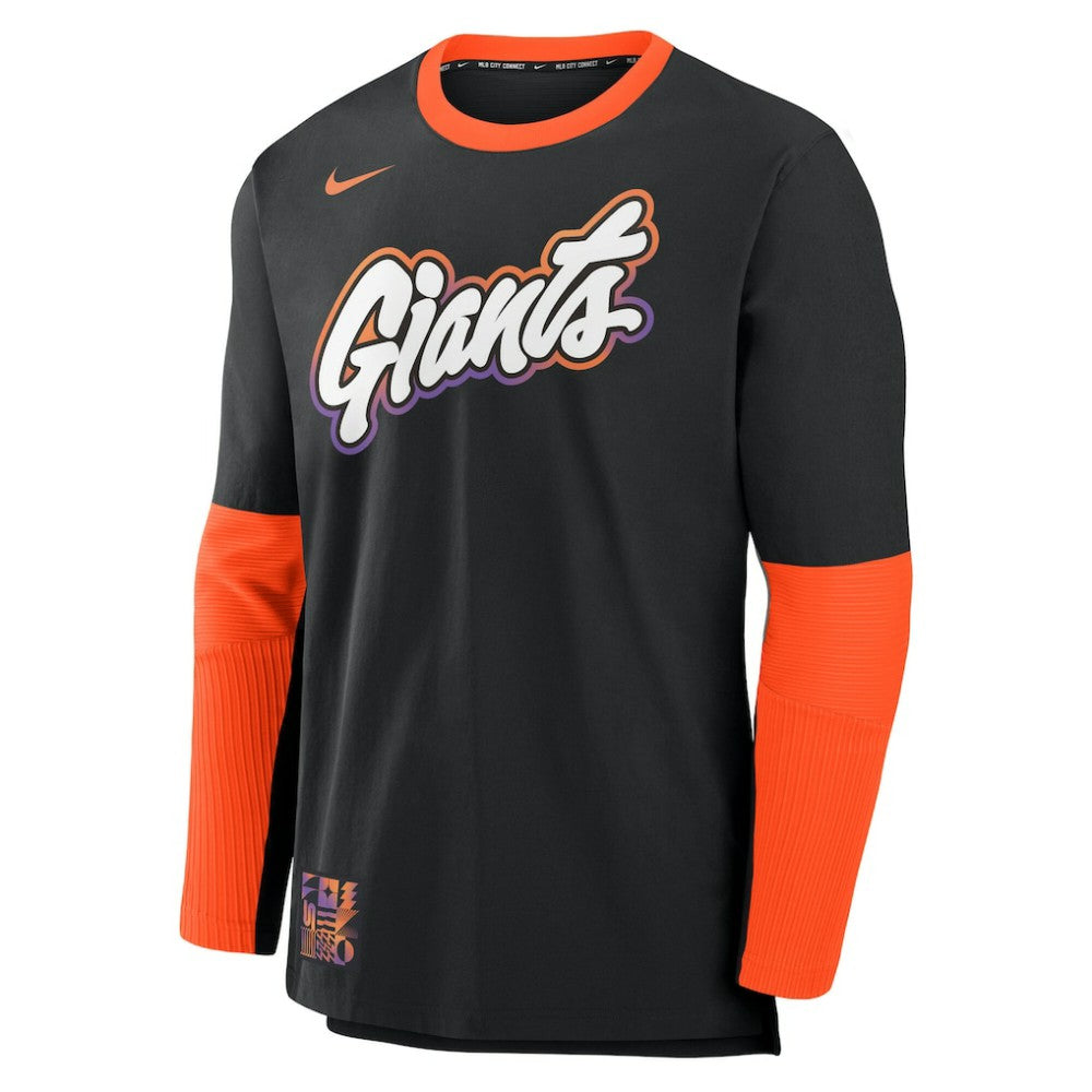 San Francisco Giants 2025 City Connect Authentic Collection Player Dri-FIT Lightweight Pullover Black | Nike