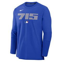 Atlanta Braves 2025 City Connect Authentic Collection Player Dri-FIT Lightweight Pullover Royal | Nike