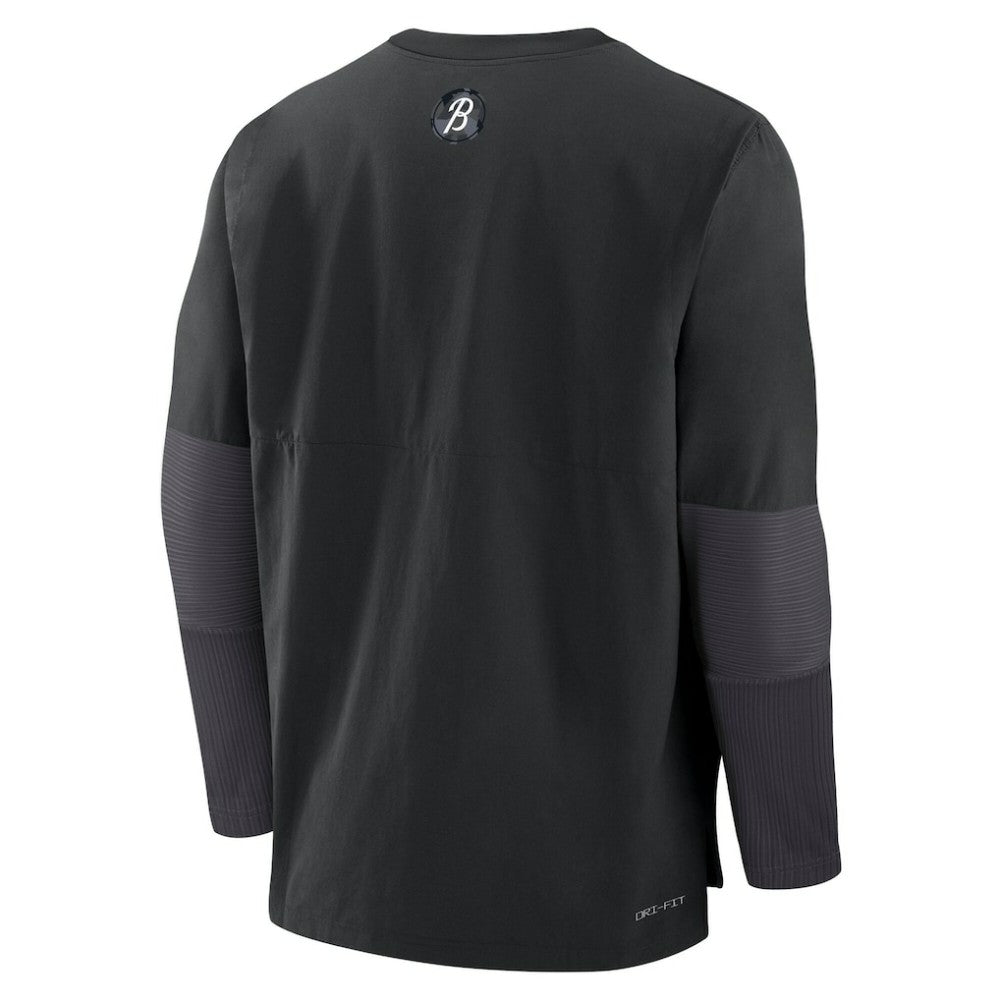 Baltimore Orioles 2025 City Connect Authentic Collection Player Dri-FIT Lightweight Pullover Black | Nike