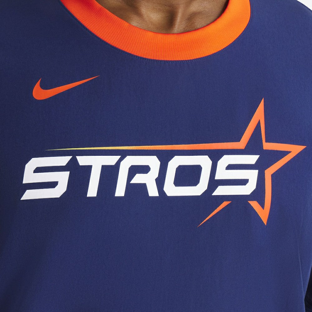 Houston Astros 2025 City Connect Authentic Collection Lightweight Player Performance Long Sleeve Top Navy | Nike