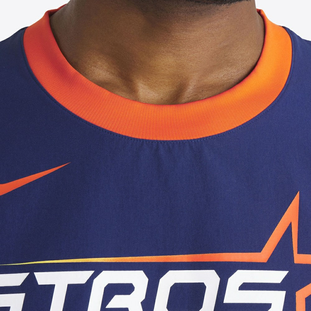 Houston Astros 2025 City Connect Authentic Collection Lightweight Player Performance Long Sleeve Top Navy | Nike