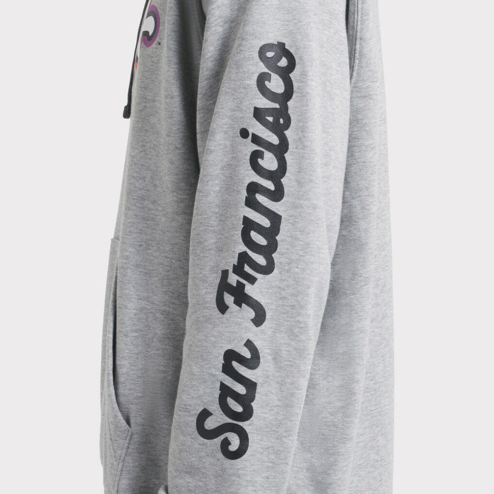 San Francisco Giants 2025 City Connect French Terry Club Pullover Hoodie Heather Gray | Nike