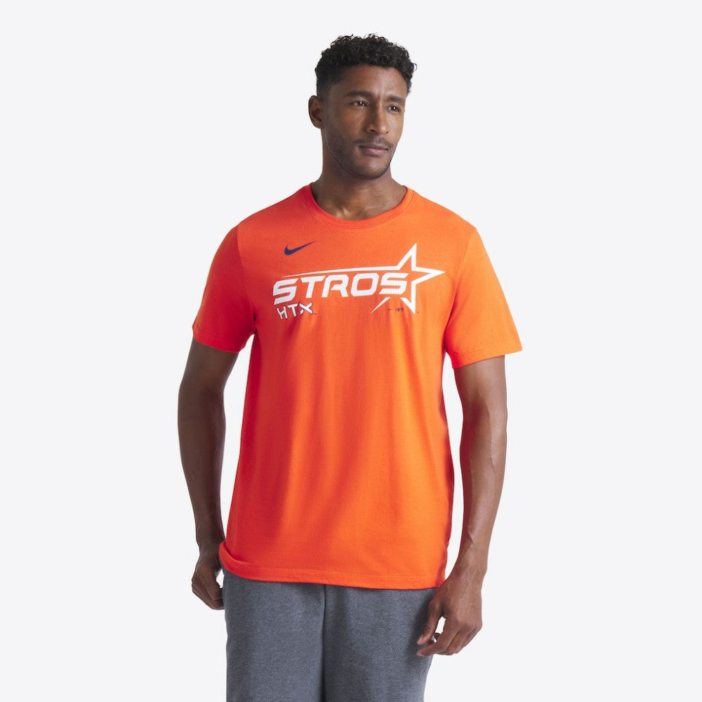 Houston Astros City Connect Wordmark T-Shirt Orange | Nike