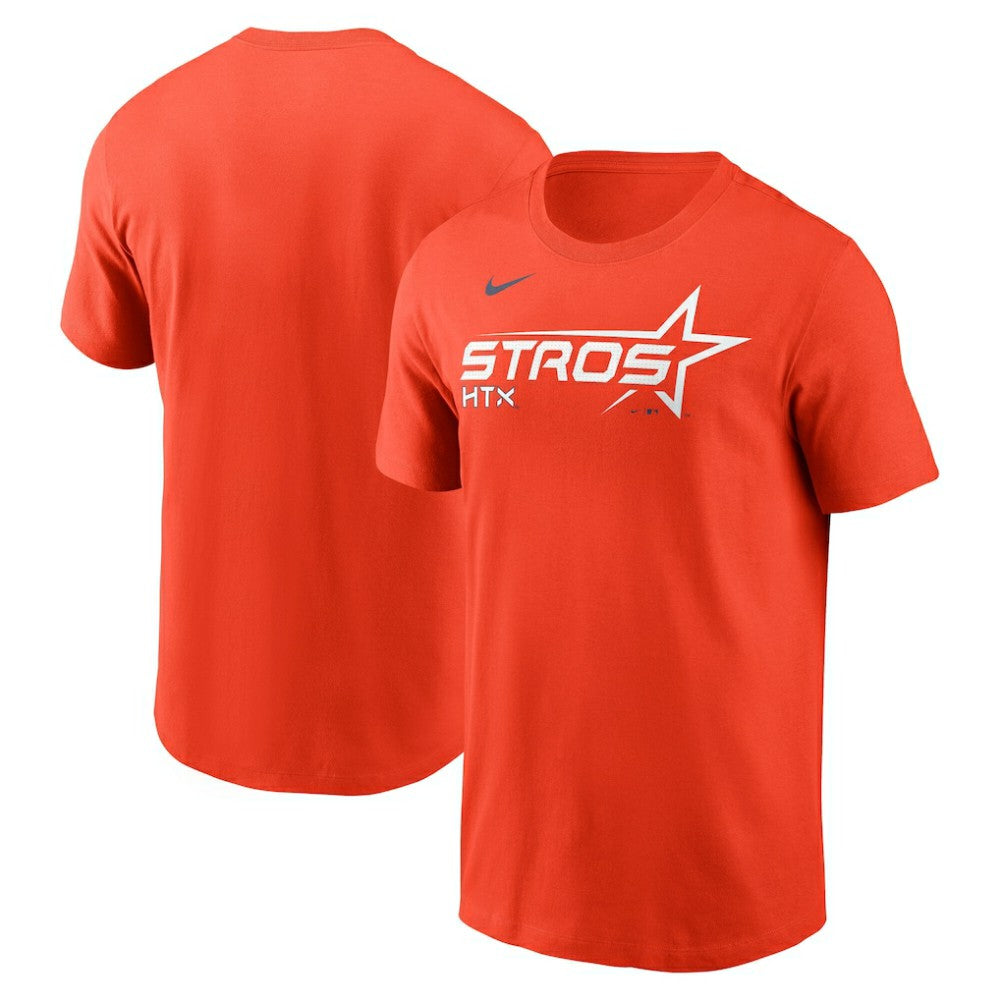 Houston Astros City Connect Wordmark T-Shirt Orange | Nike