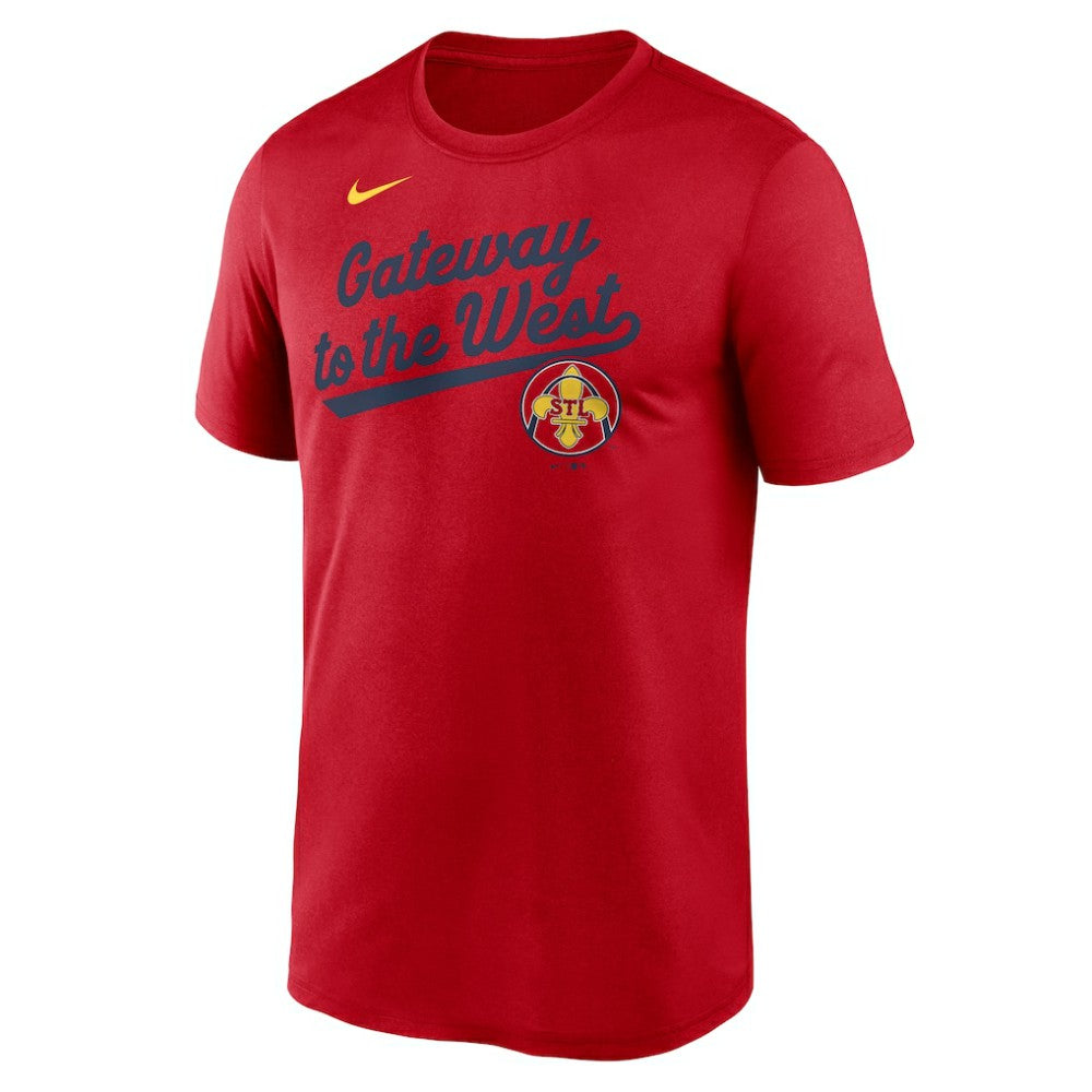 St. Louis Cardinals City Connect Team Phrase Script Legend Performance T-Shirt Red | Nike