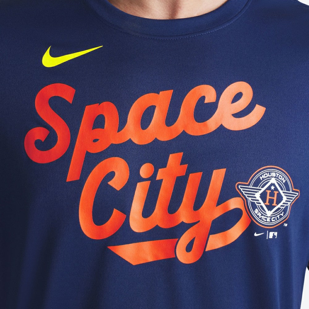 Houston Astros 2025 City Connect Team Phrase Legend Performance T-Shirt Navy | Nike